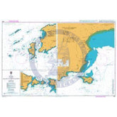 British Admiralty Nautical Chart 1482: Plans in South West Wales